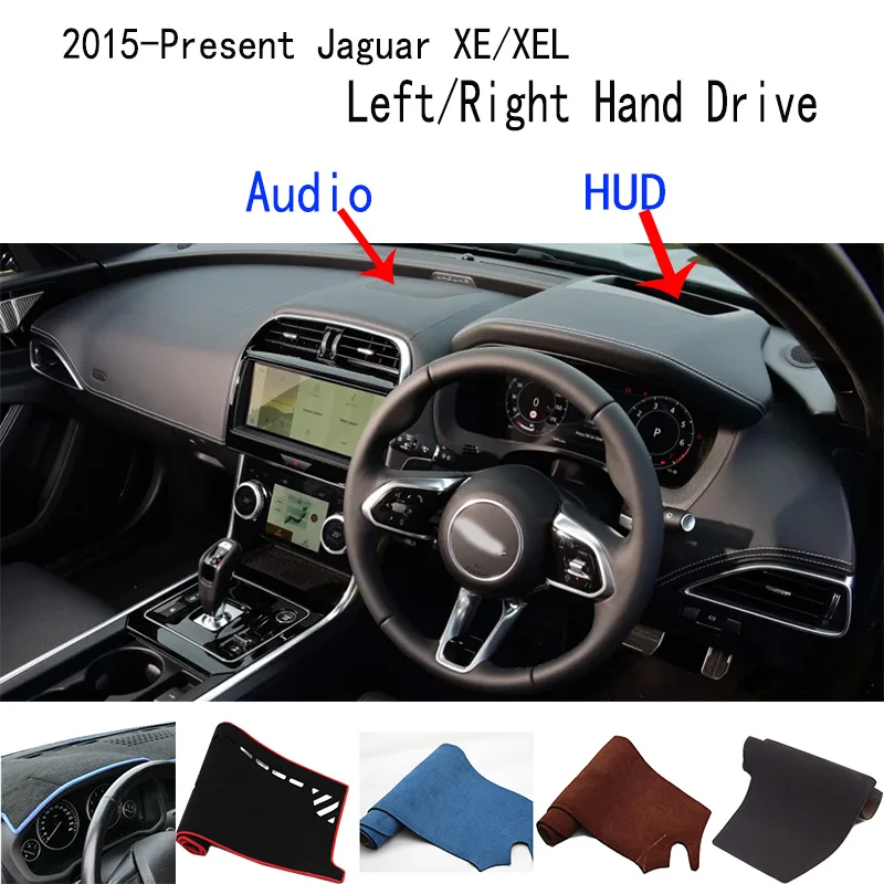 

For 2015-2025 Jaguar XEL S X760 Accessories Dashboard Cover Instrument Panel Dash Mat Dashmat Protective Pad