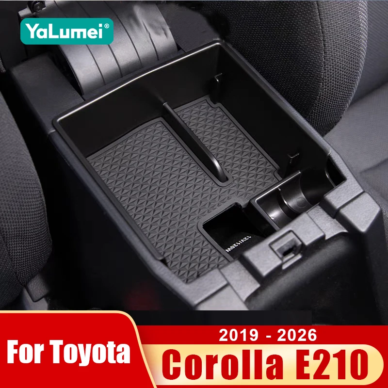 Für Toyota Corolla E210 2019 - 2021 2022 2023 2024 2025 2026 Hybrid Auto Mittelarmlehnenbox Aufbewahrungsorganizer Zubehör