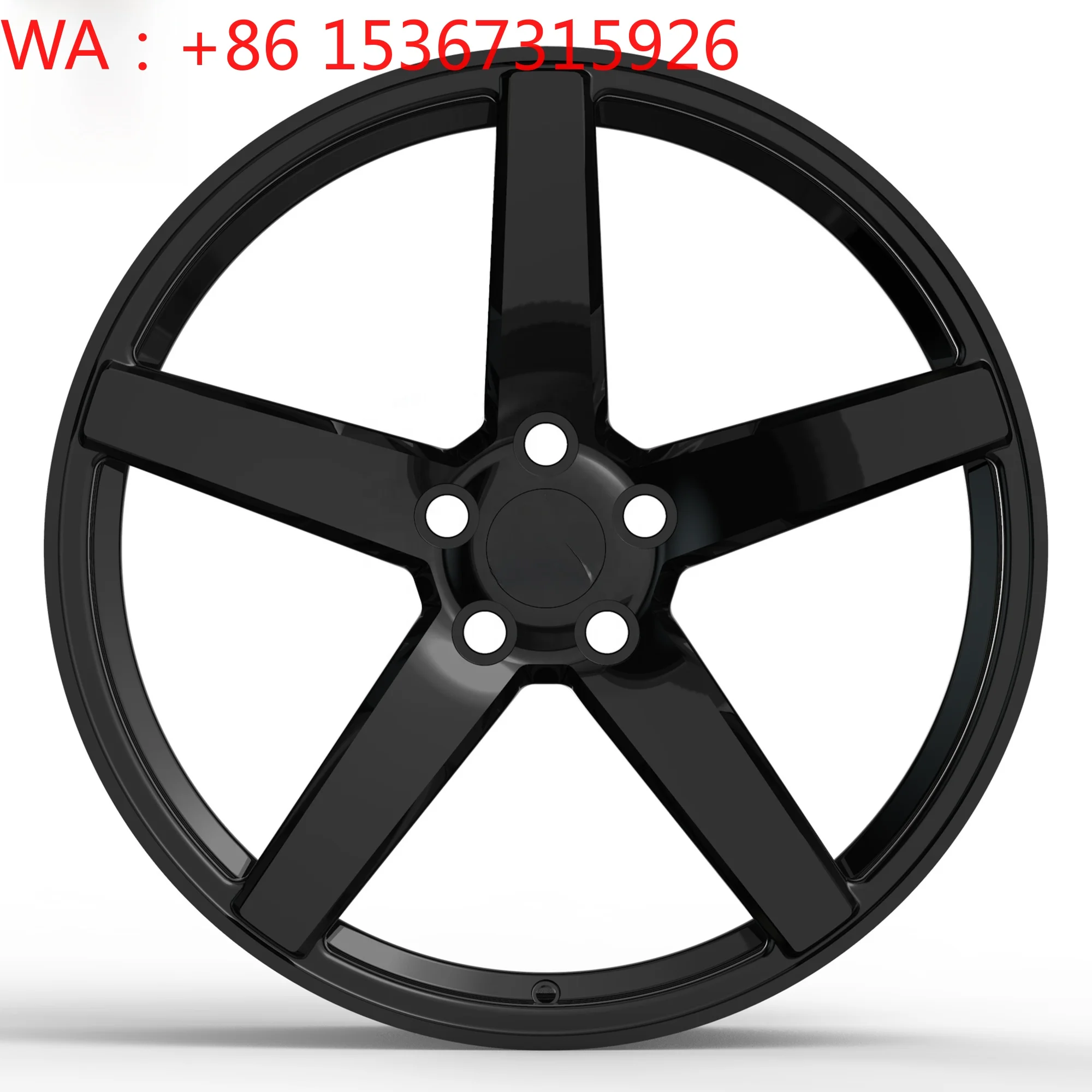 

13-15 Inch ET40 Multi Spoke Black Red Line Forged Alloy Silver Aluminum Car Wheel Rims