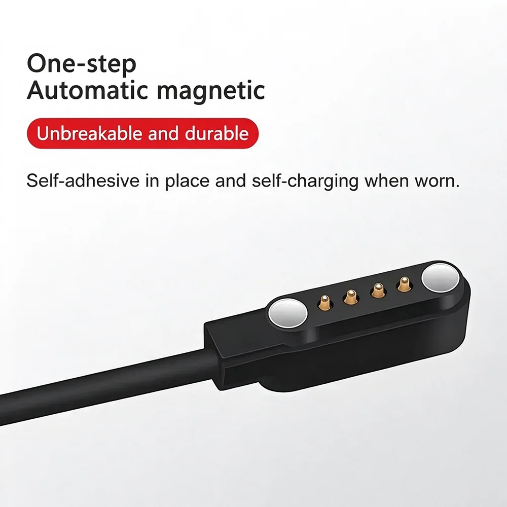 Magnetic Charging Cable for S10/New X7/Sanag Headset Support Data Transmission Bone Conduction Earphone Charging Cable 5V 4Pin