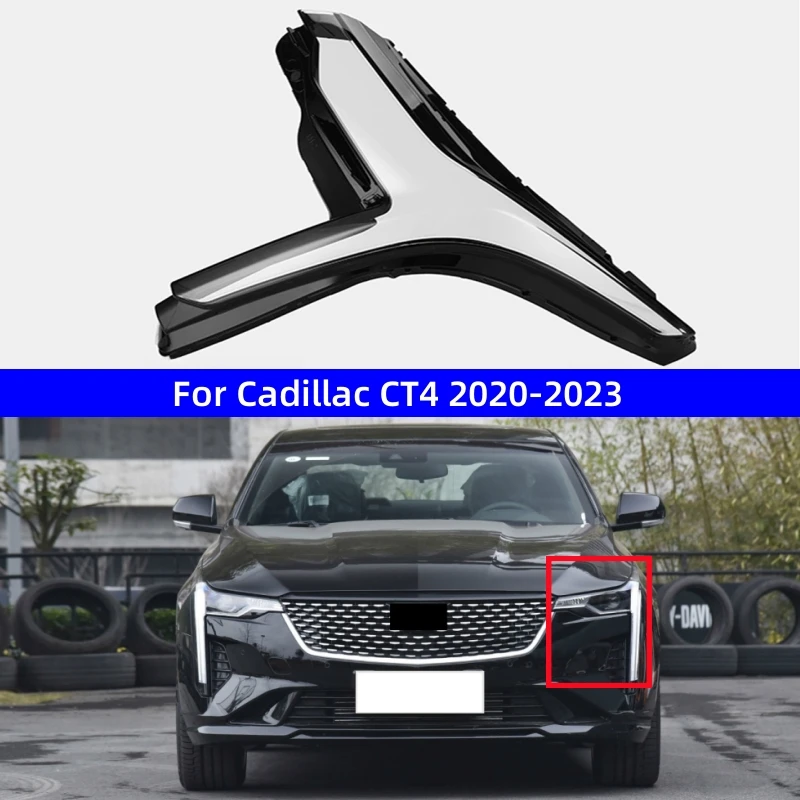 

For Cadillac CT4 2020 2021 2022 2023 Cars Accessories Replace A Transparent PC Front Lights Shell Headlight Lenses