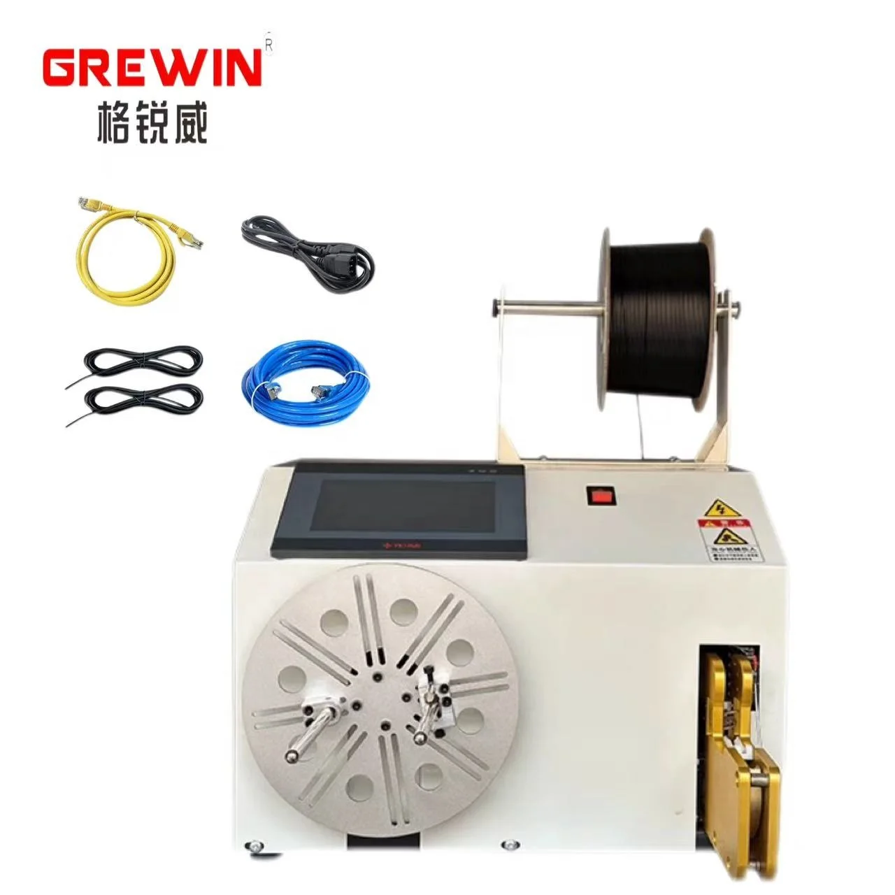 Fast-speed Cable Measurement Machine Automatic Cable Tie Tying Machine For Cable Tie Packaging Machine GRW-3030WB