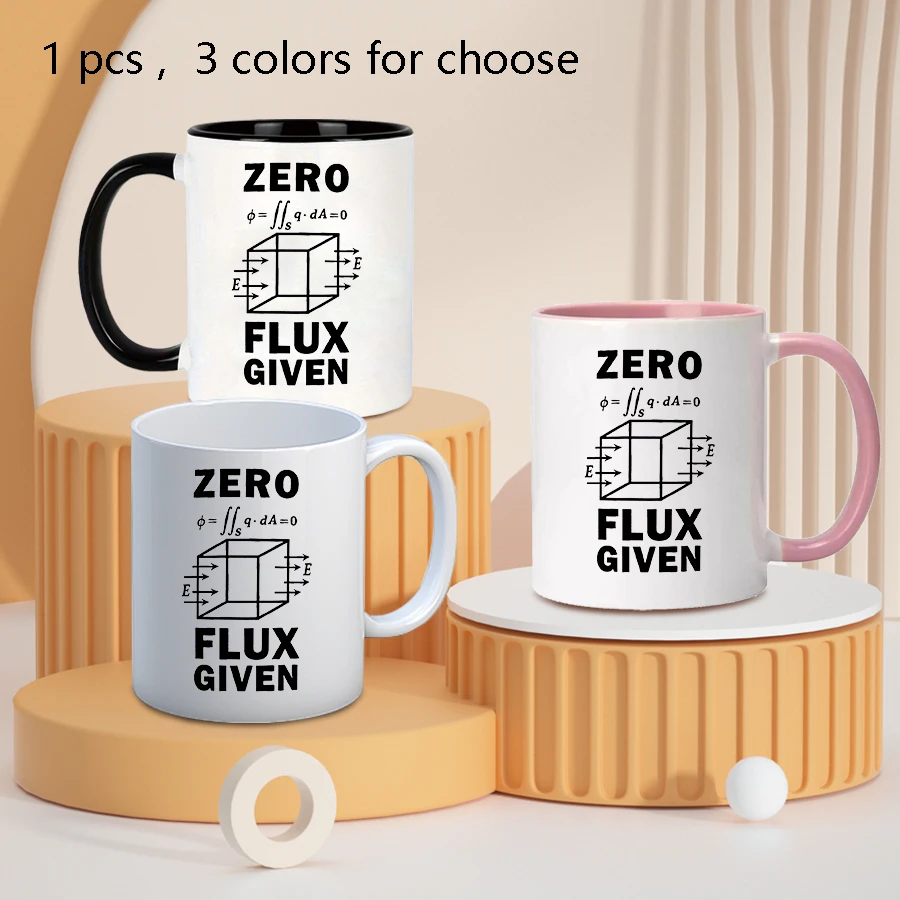 11 أوقية طباعة ثلاثية الأبعاد "صفر تدفق معطى" أكواب قهوة سيراميك للحفلات 1 قطعة أكواب مياه لوازم الحفلات الاحتفالية أكواب حليب القهوة للسفر في الهواء الطلق