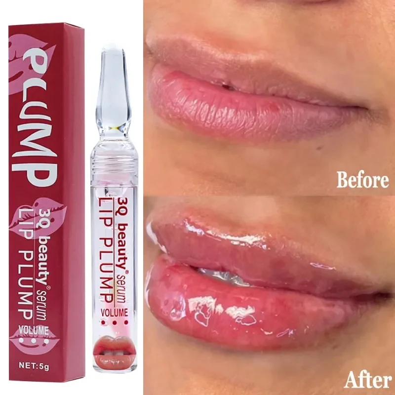 Lip Plump Serum Fade Lip Line Long-Lasting Moisturize Relieve Dryness Dead Skin Increase Lip Elasticity Lip Balm Care Lip Gloss