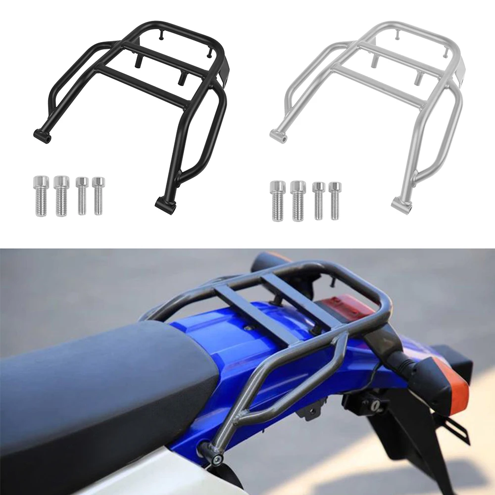 For Suzuki DR650 DR650SE DR 650 SE 2006-2016 Motorcycle Rear Seat Luggage Rack With Handle Grip Cargo Support Holder Bracket