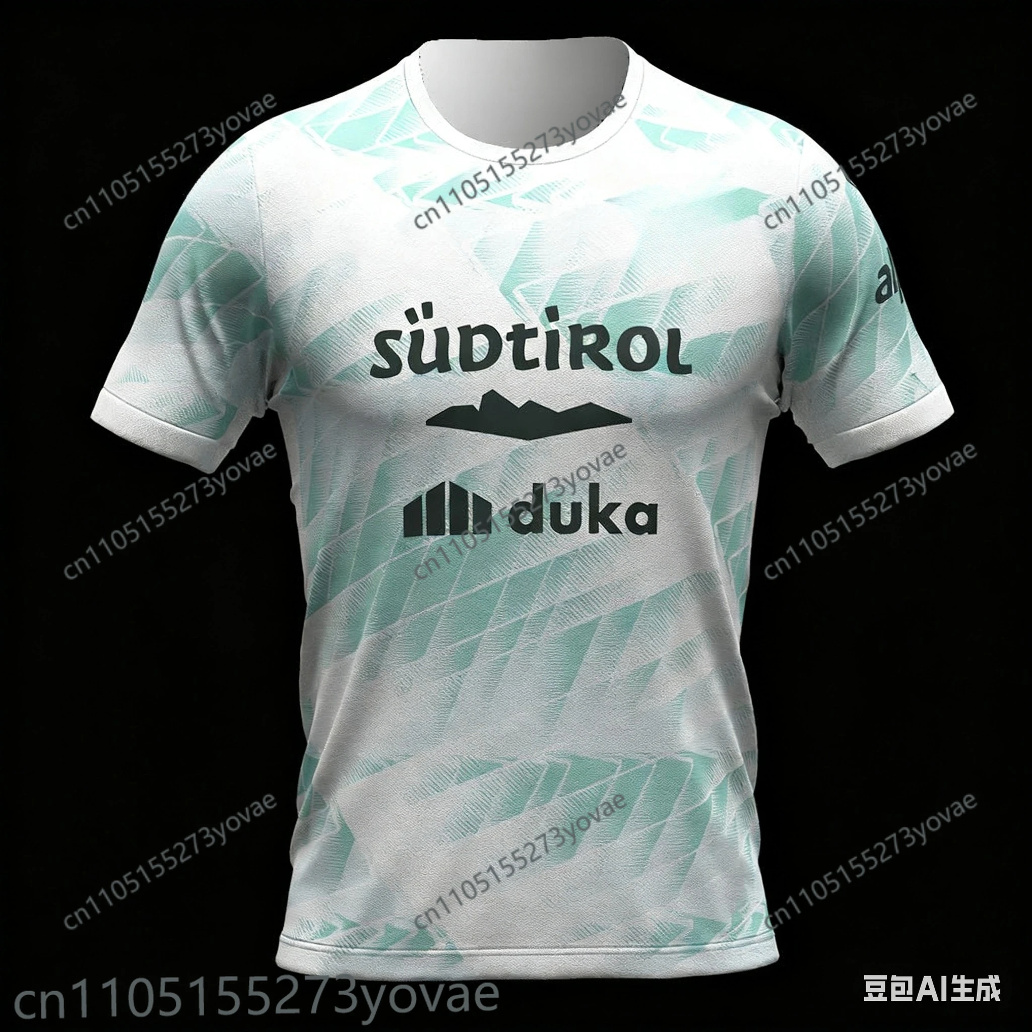 إيطاليا نمط Cosenza 2025-26 جديد وصول حار كرة القدم جيرسي رياضي الترفيه ثلاثية الأبعاد تي شيرت مطبوع الكبار أطفال للجنسين سلسلة تي شيرت