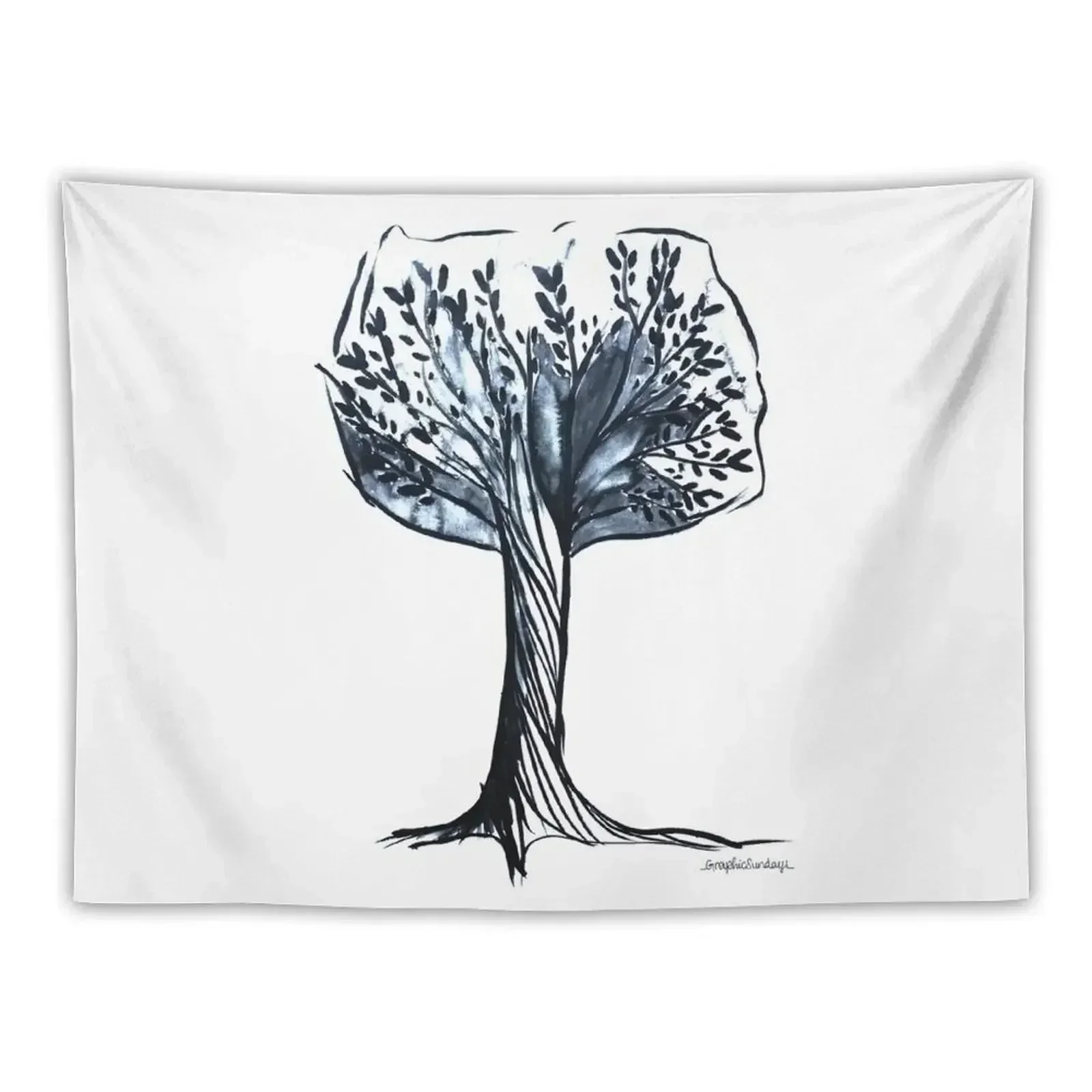 

An olive tree Tapestry Art Mural Home Decorations Aesthetic Tapestry