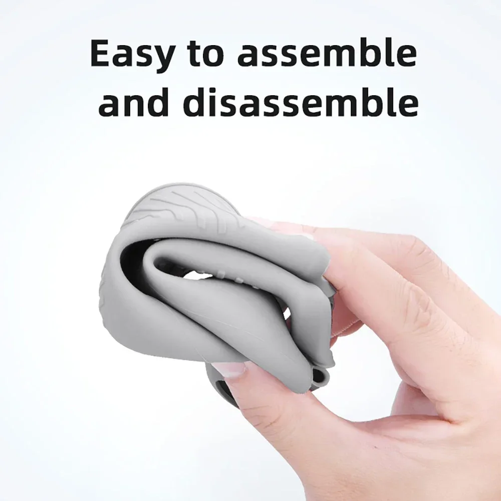 CoverJoy Silicone Case for DJI Mini 4 Pro Air 3S FLIP NEO Drone & RC 2 Full Set Scratch Proof Protective Cover Sleeve