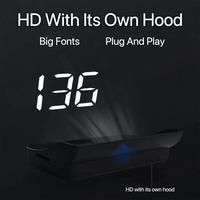 M2 Head Up Display Car Universal Speedometer KMH/MPH HUD USB Cable Plug & Play GPS & Beidou Dual Satellite System