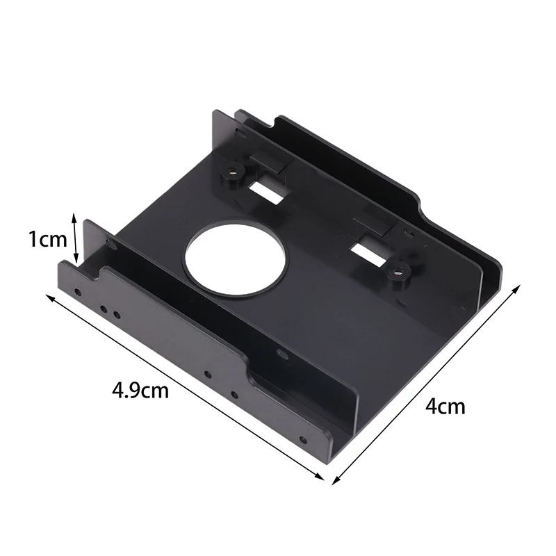 1Set Hard Drive Internal Adapter Mounting Kit Bracket Dual Desktop SSD Mounting Bracket 2.5 To 3.5 Inch Hard Disk Bracket