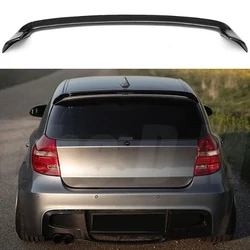Alerón trasero de fibra de carbono Real para coche, accesorio para BMW serie 1, E87, E81, Hatchback, estilo AC, color negro brillante, 2004-2011