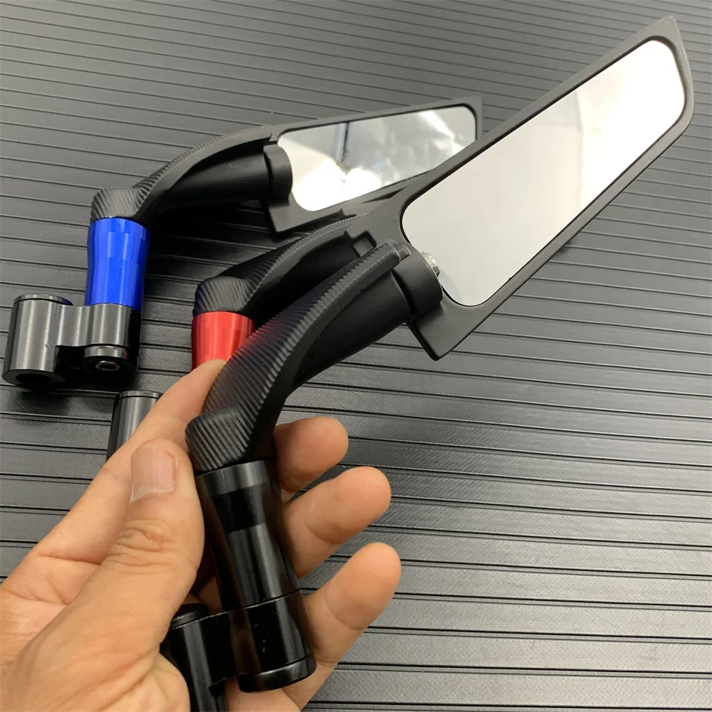 For Kawasaki Z1000 Z900 Z800 Z750 Z650 Z400 Z300 Z250 Motorcycle Fixed Wind Wing Competitive Rearview Mirror Reversing Mirror image 4