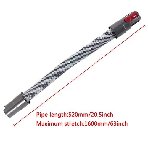 خرطوم مكنسة متوافق مع خرطوم تمديد DYS V7 V8 V10 V11، رأس المحرك المطلق الخالي من الحبل أنيما (نسخة مطورة، أطول