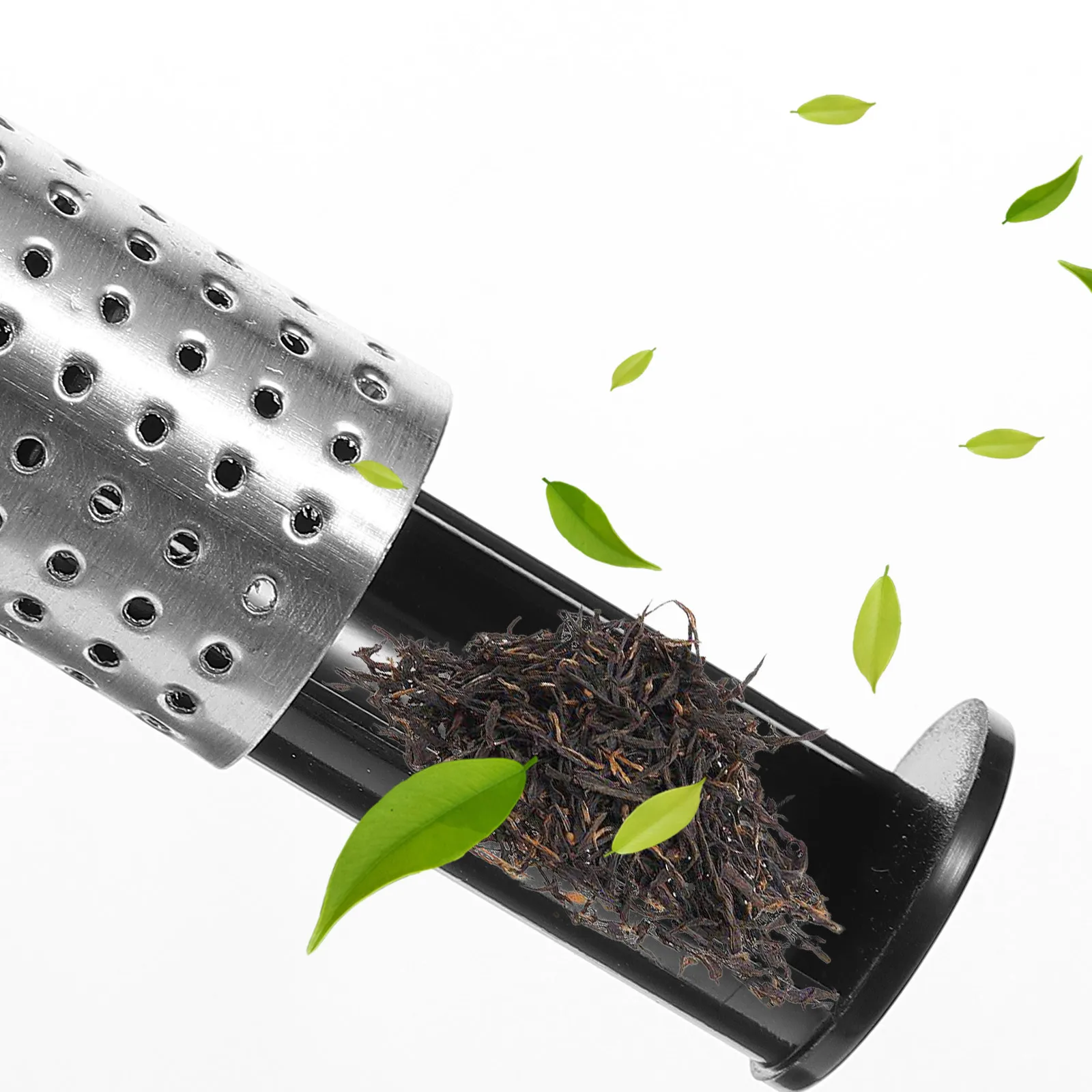

Stainless Steel Tea Infuser Stick Premium Mesh Filter For Loose Leaf Tea Herbal Coffee Easy Clean Home Office Use Kitchen