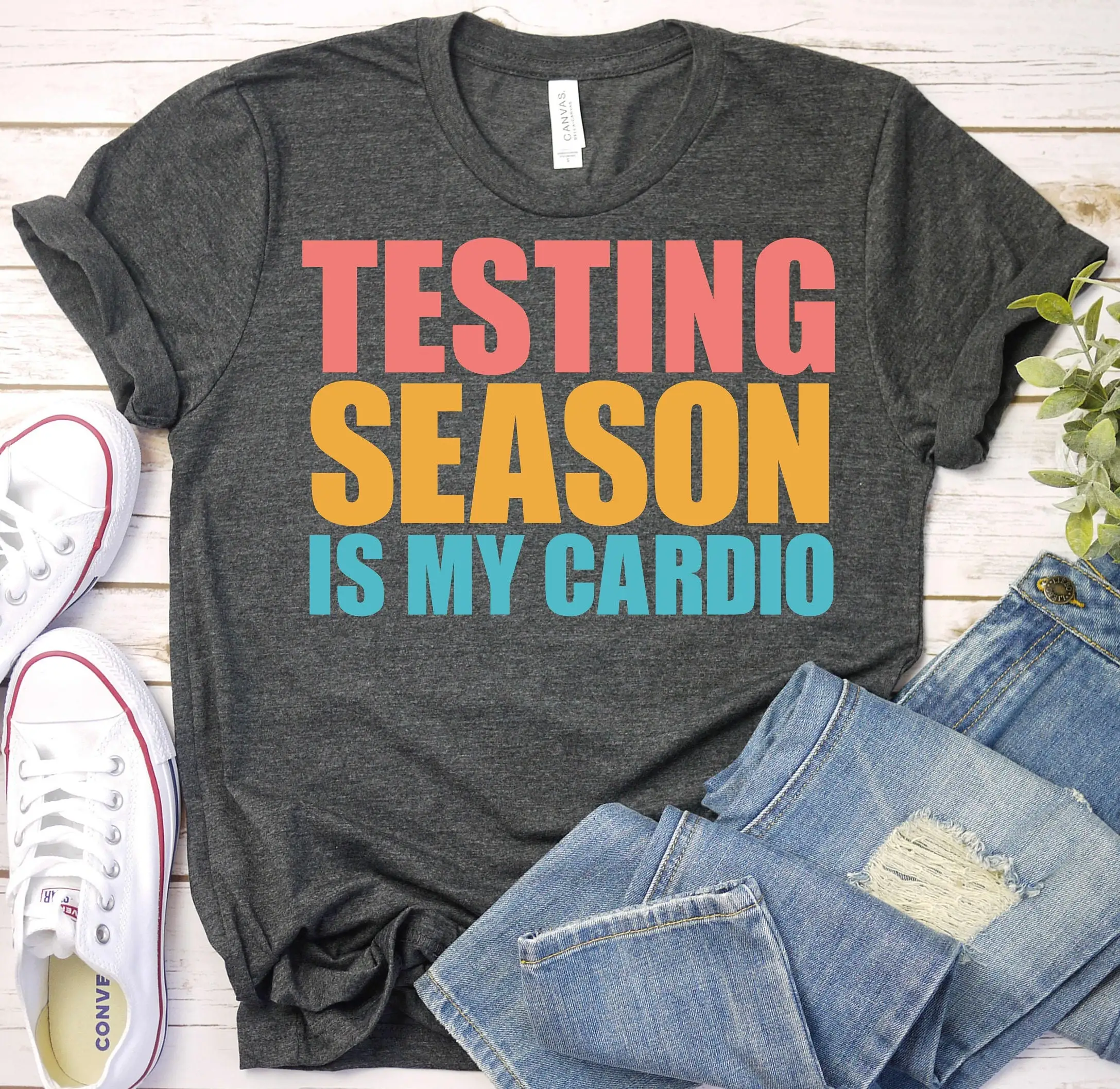 State Testing T Shirt Day Motivational Test Teacher Exam Quote