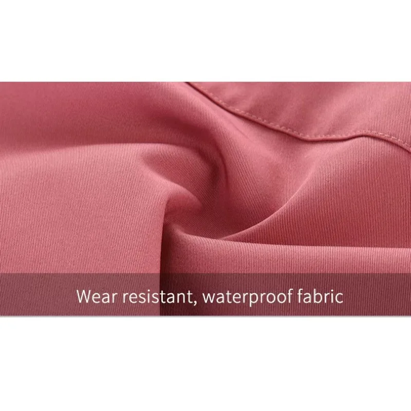 سترات تزلج بغطاء للرأس مقاومة للرياح على الجليد للنساء من STLF مع تخصيص #6