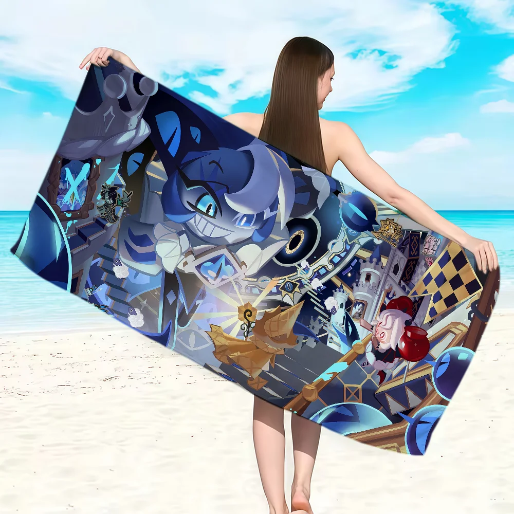 C-Cookie R-Run Kingdom Towel Soft Lightweight Anti-Sand Large Beach Towel Quick-Drying Bath Sports Family