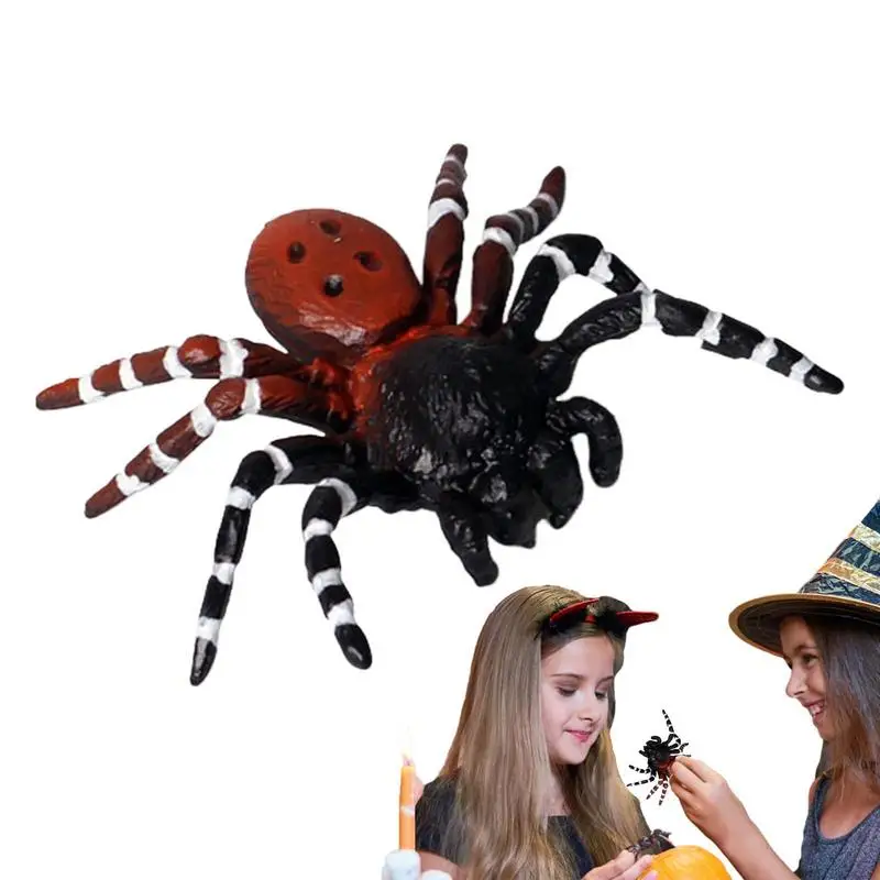 

Halloween Spider Decor Realistic Horror Prank Spider Toy Funny Horror Halloween Decor For Haunted House And Halloween Theme Part