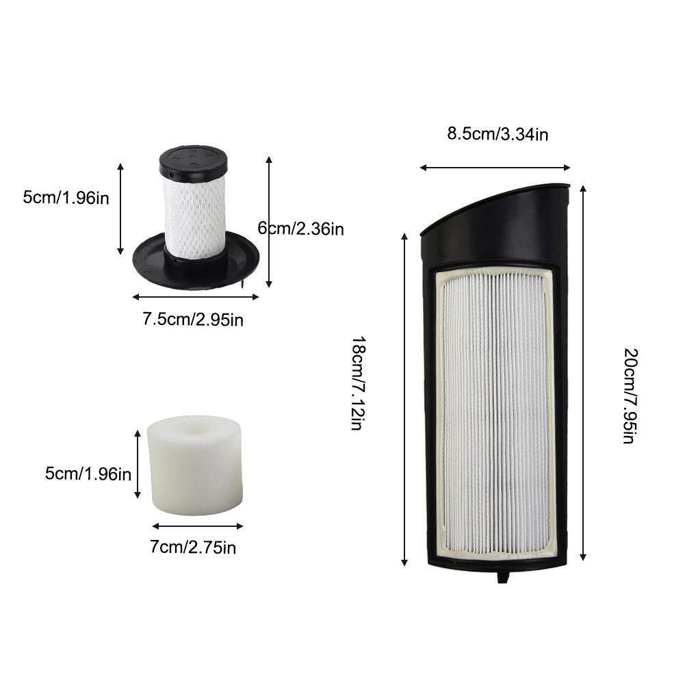 Пенные фильтры, постфильтры, фильтры для Shark ICZ362H/IC160/IC162, подметальный робот, бытовые принадлежности, чистка деталей пылесоса