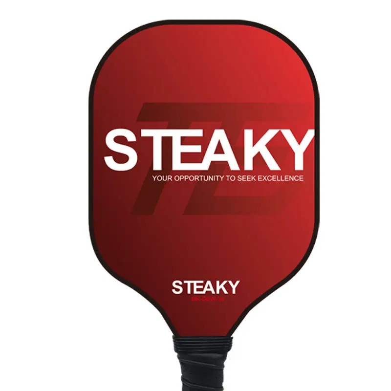 

Потрясающая серия ракеток из стекловолокна, профессиональные ракетки для пиклбола с прочной текстурированной поверхностью для тренировок в помещении