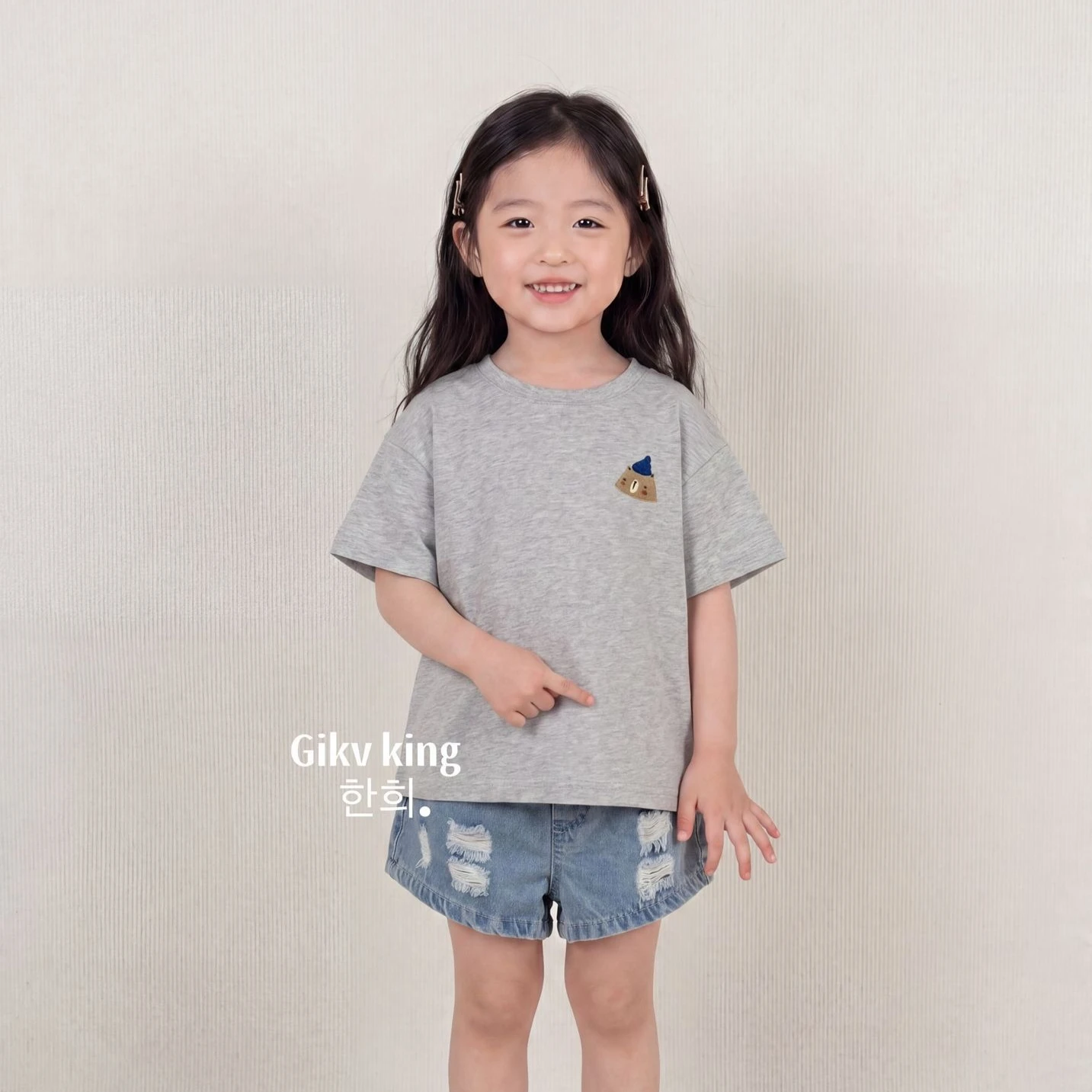 Boys Shorts 2026 Spring and Summer New Children's Clothing Korean Style Boys and Girls Broken Hole Thin Denim Shorts
