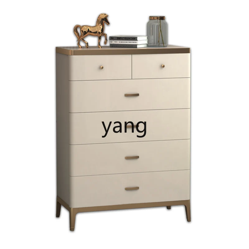 

LH light luxury solid wood chest of drawers modern simple six chest of drawers bedroom storage chest of drawers