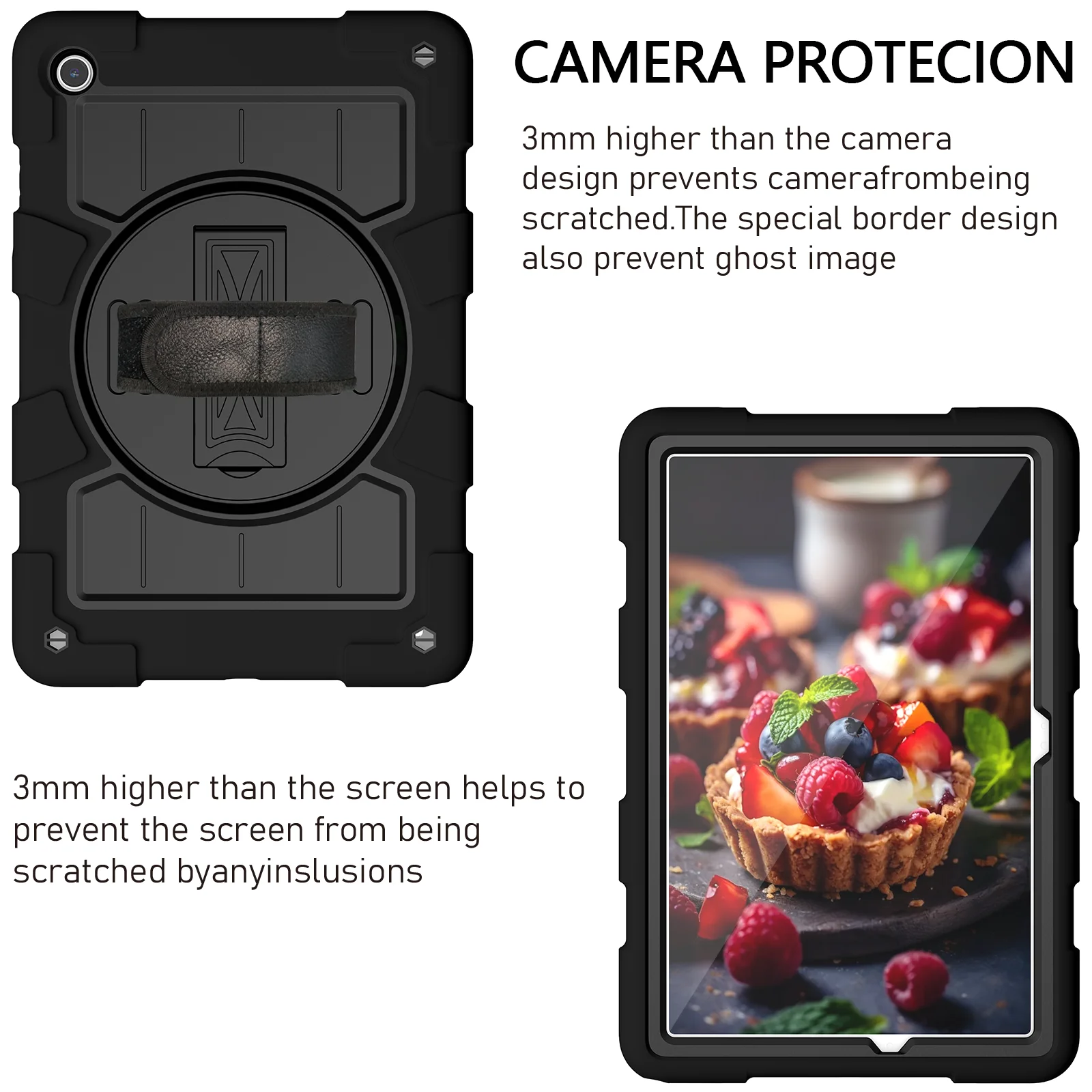 Tablet Case For Samsung Galaxy Tab A9 8.7 inch A9 Plus 11inch Kids soft silicone shockproof environmental protection cover