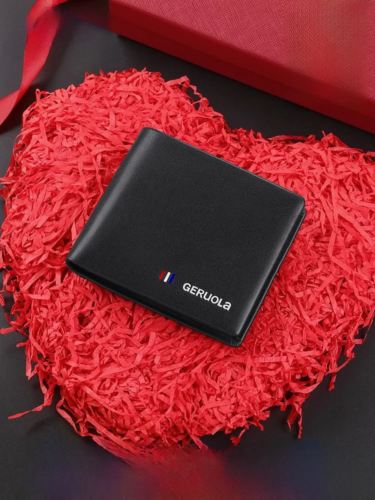 high-end-fashionable-leather-wallet-men's-short-cowhide-money-clip-birthday-gift-dad's-id-case-business-ol-style-square-shape