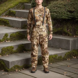 Men's Boreal Aerolite bib insulated camouflage hunting suit Fishing hunting pants