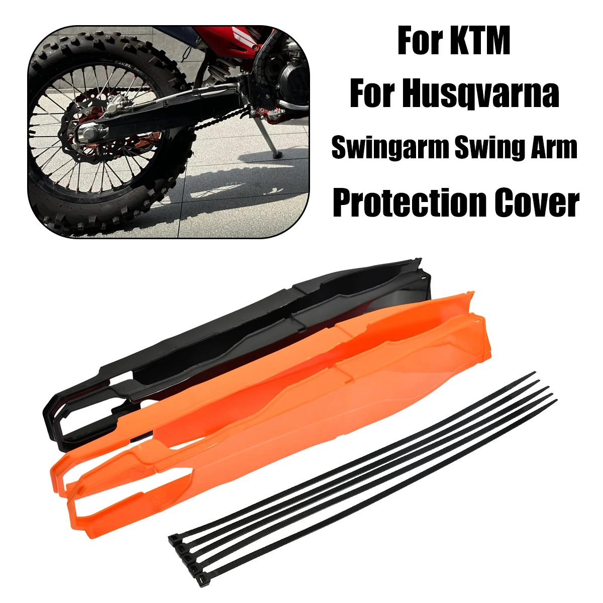 For KTM XCW XCWF EXC EXCF For Husqvarna TC FC TE FE 125 250 300 350 400 450 500 Motorcycle Swingarm Swing Arm Protection Cover