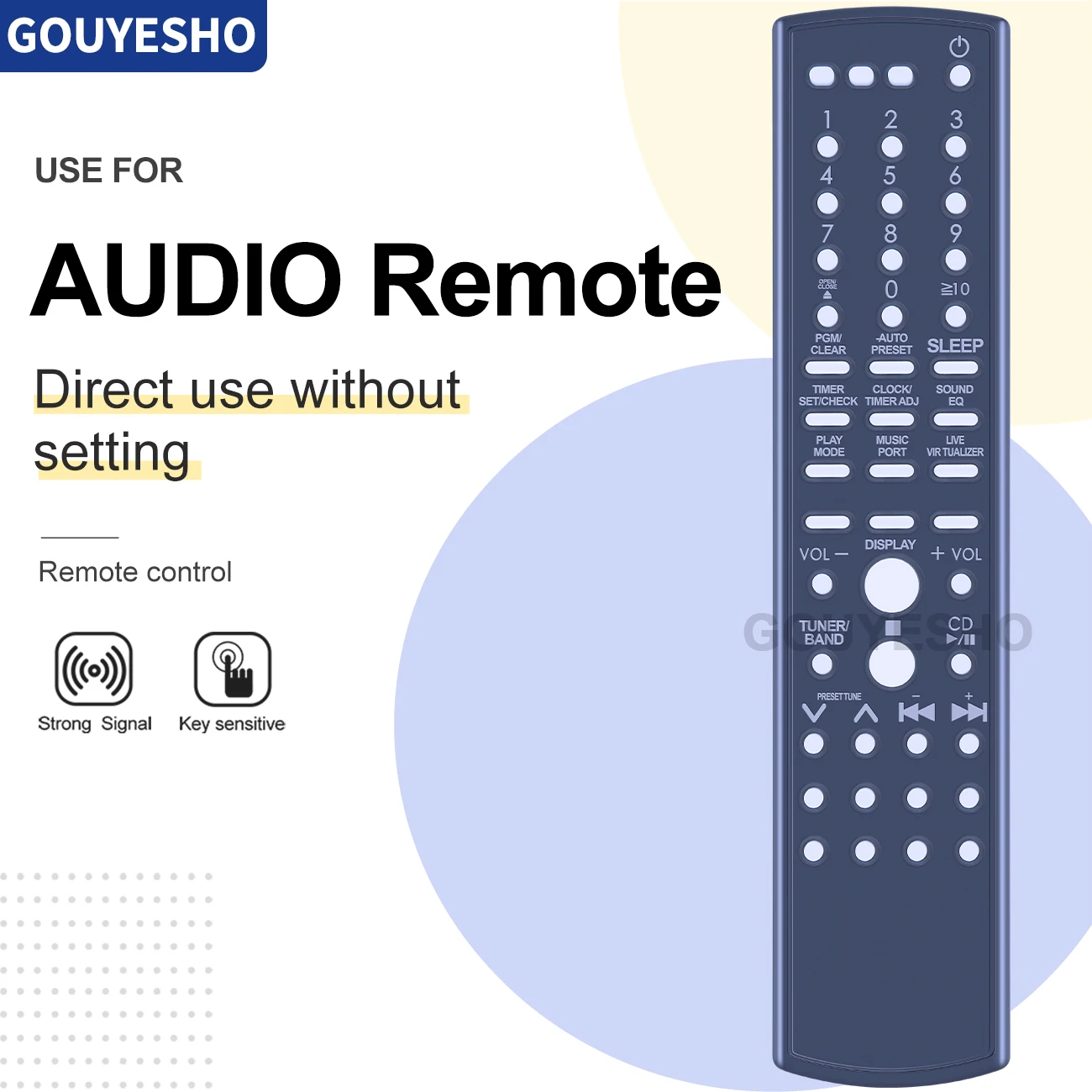 New Remote Control N2QAGB000037 For Panasonic CD Stereo System SA-EN25 SA-EN26 SC-EN25 SC-EN25P