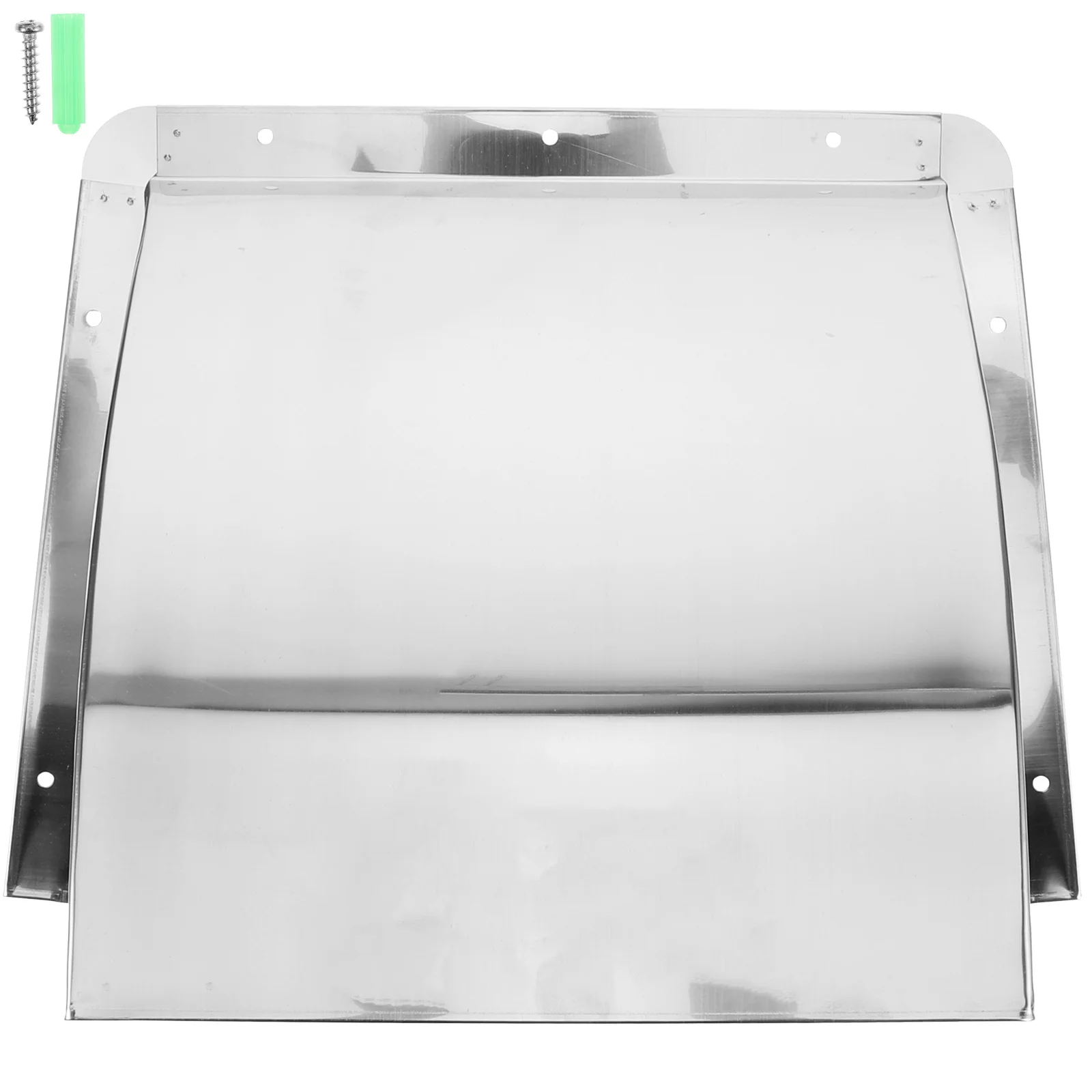 غطاء غطاء عادم معدني بفتحة تهوية عادم من الفولاذ المقاوم للصدأ بمظهر كلاسيكي مضاد للتشوه لغطاء فتحة تهوية من الفولاذ المقاوم للصدأ في الهواء الطلق للمطبخ #3