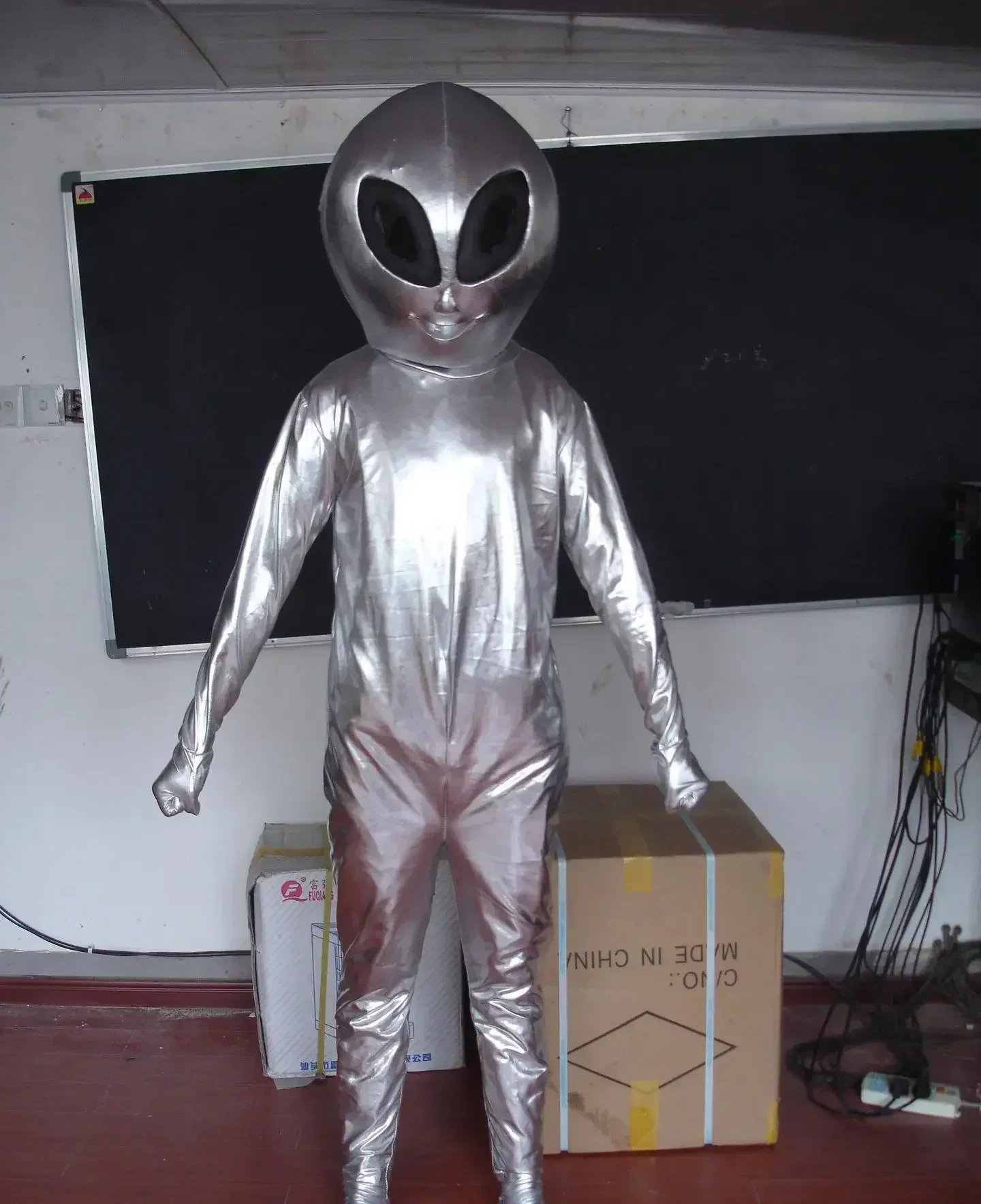 [TML] Cosplay UFO aliens Mascot Costume Alien Cartoon character costumes Advertising Costume Party Costume animal carnival