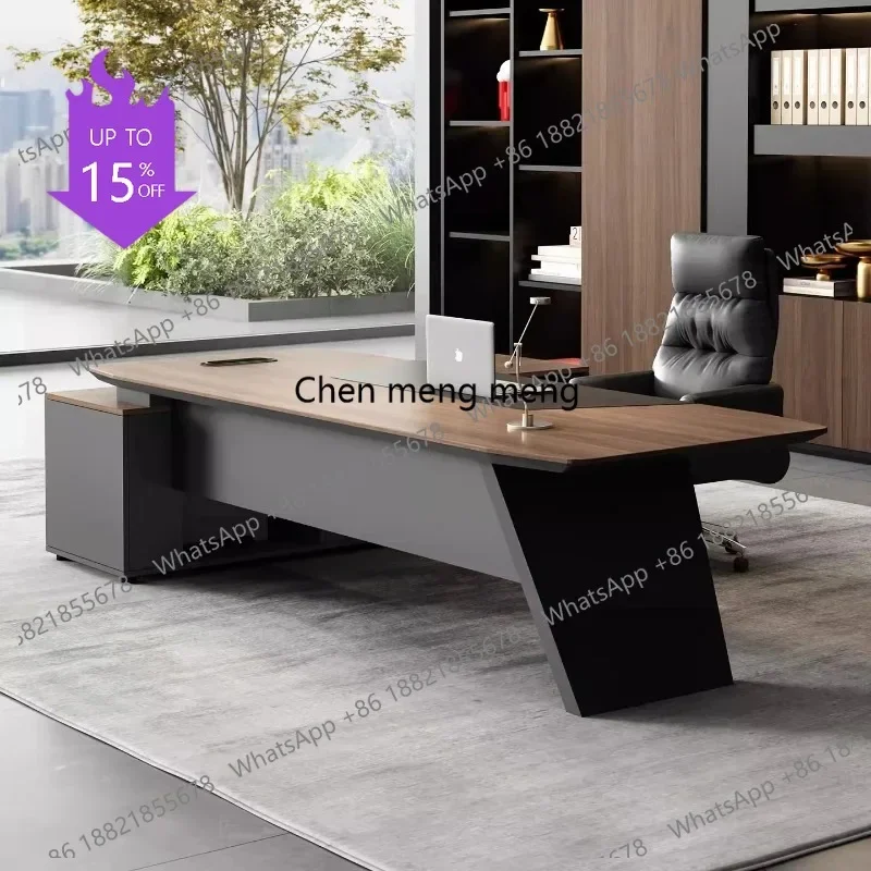 

01A Стильный роскошный стол руководителя Игровой стол, компьютерный стол, офисные столы, мебель для кабинета, письменный стол