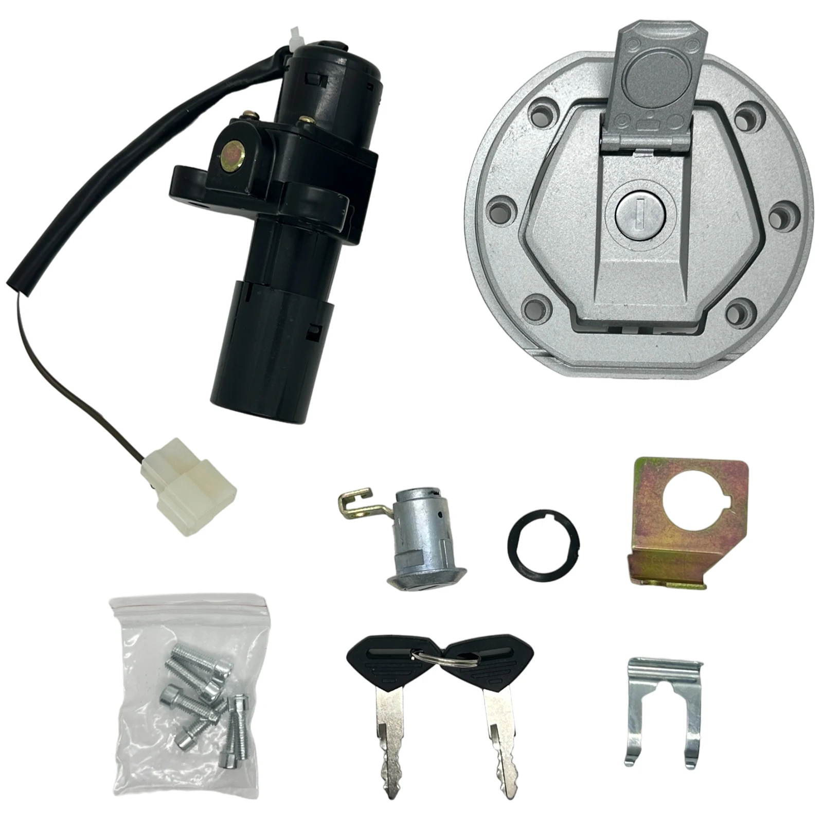 

1set Locks & Latches Ignition Switch Lock Kit For Bajaj Pulsar NS200 Motorcycle Equipment Accessories