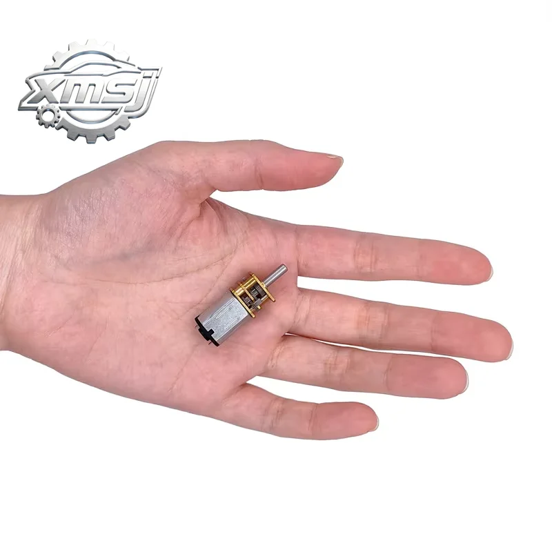 4 Piezas GA12-N20 Motor de CC con Engranajes Metálicos de Alto Torque, Micro Motor de Varias Velocidades 3V/6V/12V para Proyecto