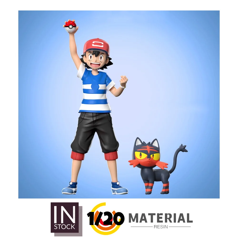 [PREORDER] 1/20 Resin Figure [STS] - Ash Ketchum & Litten