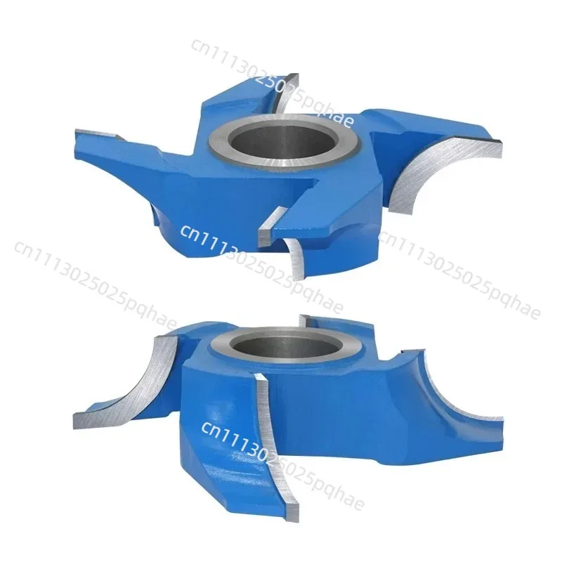 Hard Tungsten Steel Alloy 1/4 Round Edge Cutter Woodworking Fillet Cutter End Milling Positive Semi-Circle Chamfering Cutter