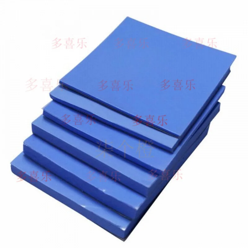 ZZMM   100mm*100mm CPU GPU for Thermal Pad, Heatsink Cooling Conductive Silicone Blue