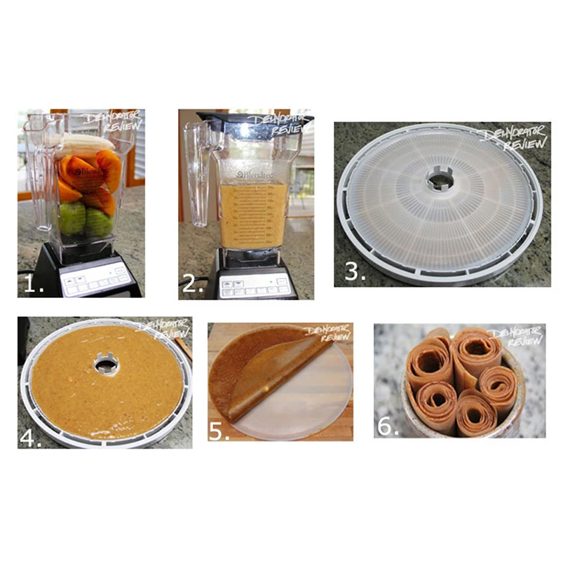 [T]Electric Food Dehydrator Fruit Drying Machine Dryer Accessories Water Tray Fruit Tray Food Dryer Vegetable Roll-Up Sheet Tool