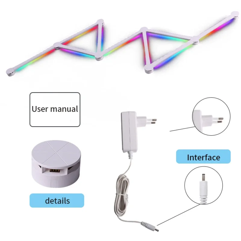 

Smart APP remote Splice Light Bar Creative Decoration LED Light Bar