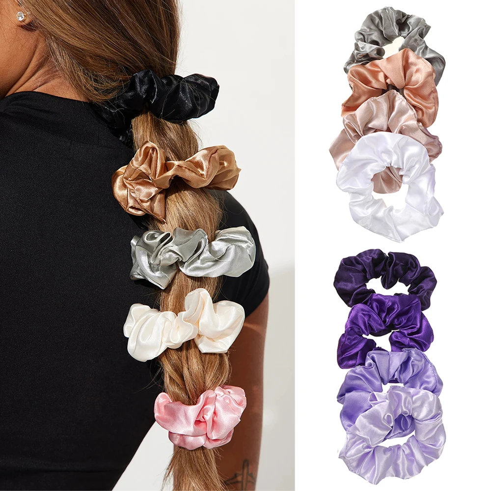 

8 шт./комплект, женские эластичные резинки для волос