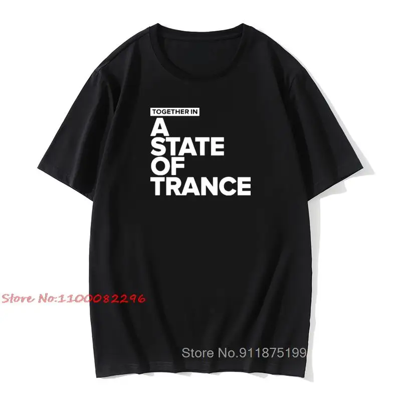 

Together In A State of Trance Men T Shirt Round Collar Casual Hip Hop Printed Top Tee Europe Graphic Sweatshirt