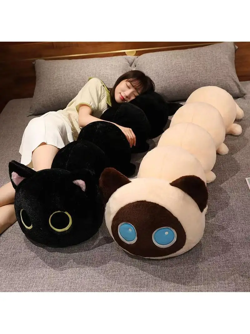 

Милая креативная длинная плюшевая подушка-игрушка для сна, игрушка-обнимашка для взрослых, сделано в Китае, универсальная.