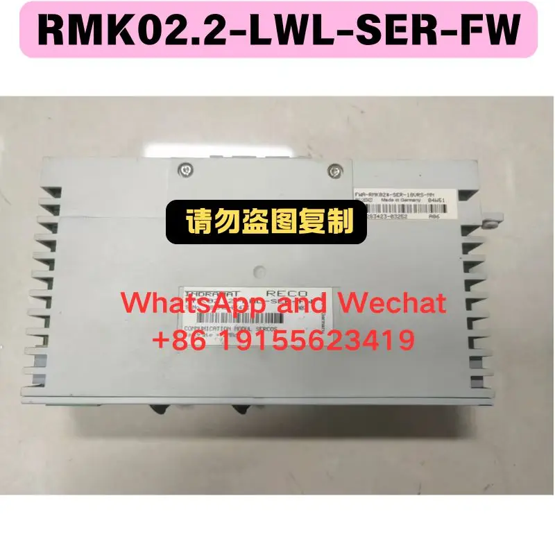 Used RMK02.2-LWL-SER-FW Driver - Functional Test OK - Quick Delivery for Electronics & Computer Components