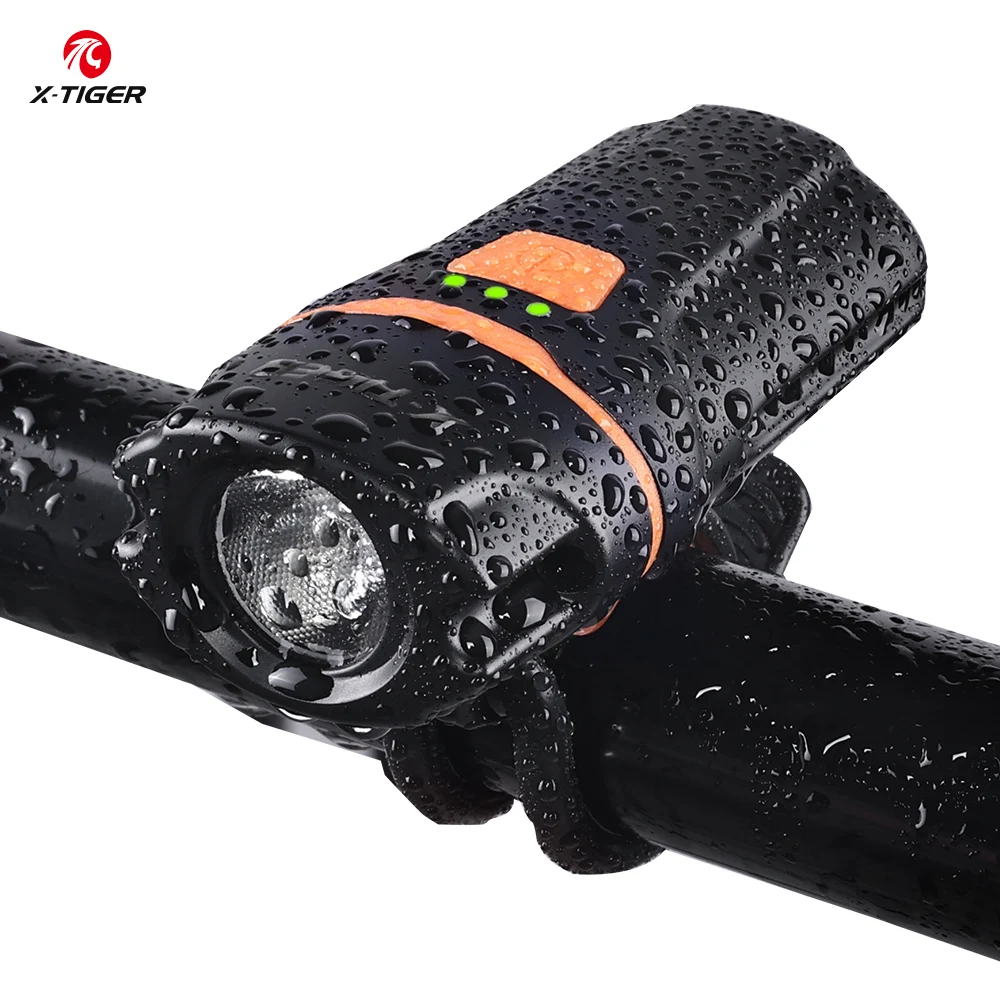 AliExpress X-TIGER Ultralight Bike Light Type-C Rechargeable High Lumen Bicycle Front Light 6 Lighting Modes Mini Portable Bicycle lamp