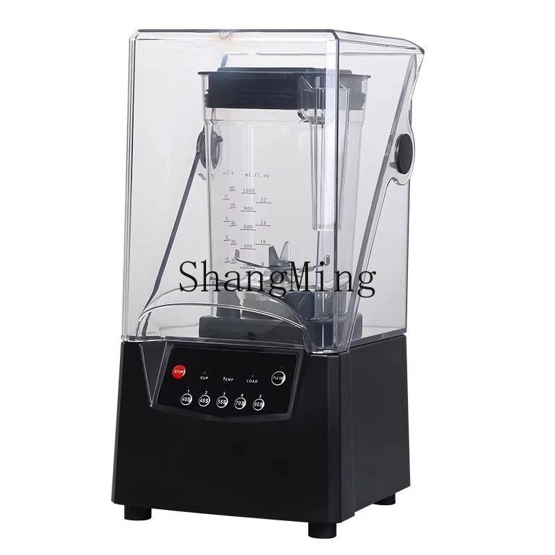 

ZYY commercial milk tea shop soundproof belt cover, sand ice shaving machine, automatic wall breaking ice crusher