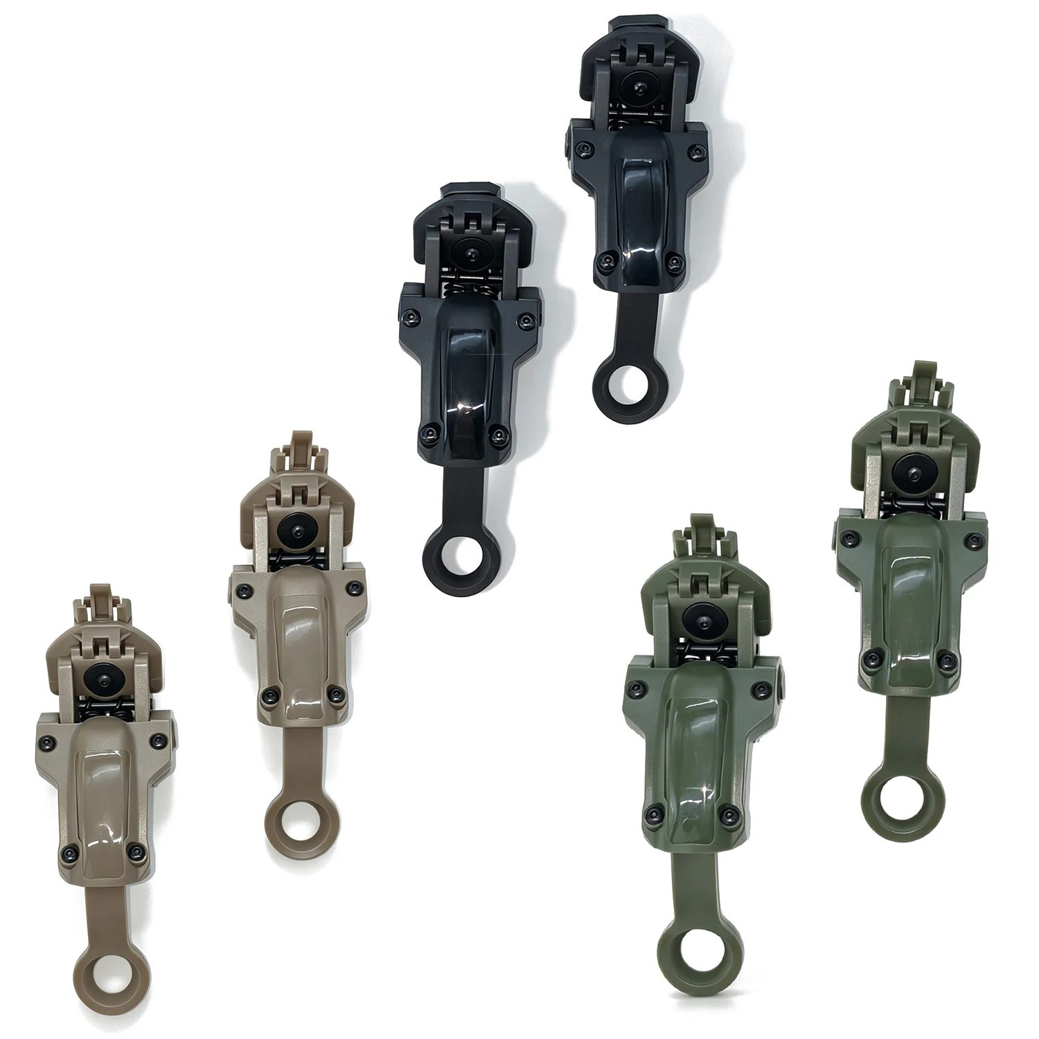 Universal Headphone Rail Brackets, Multi-angle Rotation Suitable For Ops Core ARC And Team Wendy helmet Tracks