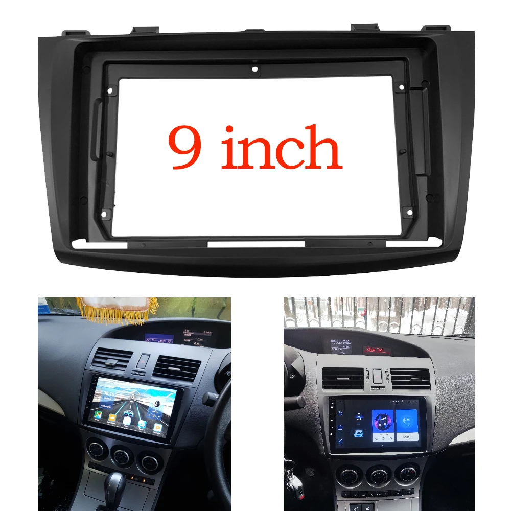 Car Radio Panel Mounting for Mazda 3 Axela 2009 2010 2011 2012 2013 GPS Stereo DVD Install Dash Panel Mounting Bezel Frame Kit