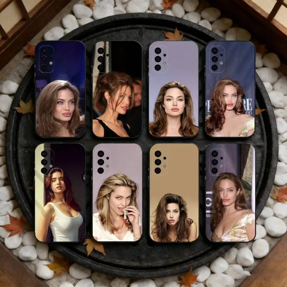 

Angelinas Girl Actor J-Jolie Phone Case For Samsung S25,S24,S23,S22,S21,S20,Plus,Fe,Lite,Others Black Cover
